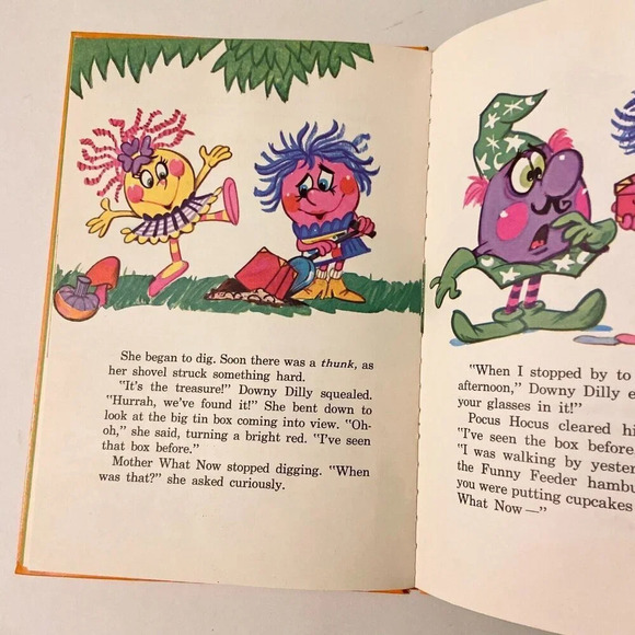 Vintage 1969 Upsy  Downsy Mother What Now And The Mixed Up Treasure Mattel Book - Picture 12 of 15